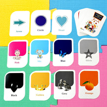 Kidkraft Early Learner 32-Piece Color & Shape Flashcard Set