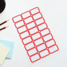 Multipurpose Writable Blank Label Sticker Sheets (1 Sheet)