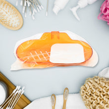 Plastic Soap Dish Holder for Bathroom Shower Wall Mounted Self Adhesive Soap Holder Saver Tray-Plastic Sponge Holder for Kitchen Storage Rack Soap Box, Bathroom ,Sabudani (1 Pc)