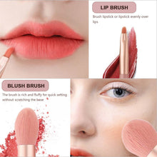 8-Piece Mini Makeup Brush Kit – Portable Premium Synthetic Set with Case (Mix Colors)