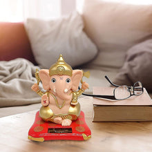 Solar Bobblehead Ganesha Idol