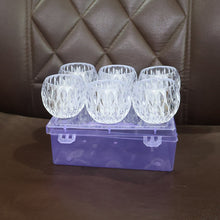 Crystal Design LED Tealight Candles (6 Pc / Set)