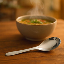 Apex Premium Stainless Steel Soup Spoon Set – 6 Pieces