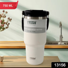 High Quality Stainless Steel Vacuum Glass Insulated Glass Coffee Cups Double Walled Travel Mug, Car Coffee Mug, Tumbler (With Lid & Handle / 1 Pc)