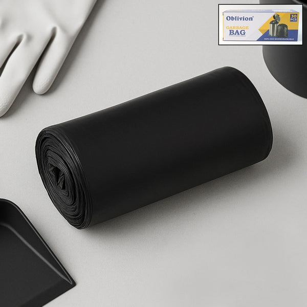 Garbage Bags Medium Size Black Colour (1 Pc / 24 x 32)