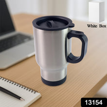 Stainless Steel Vacuum Glass Insulated Glass Coffee Cups, Tumbler (With Lid & Handle / 1 pc)